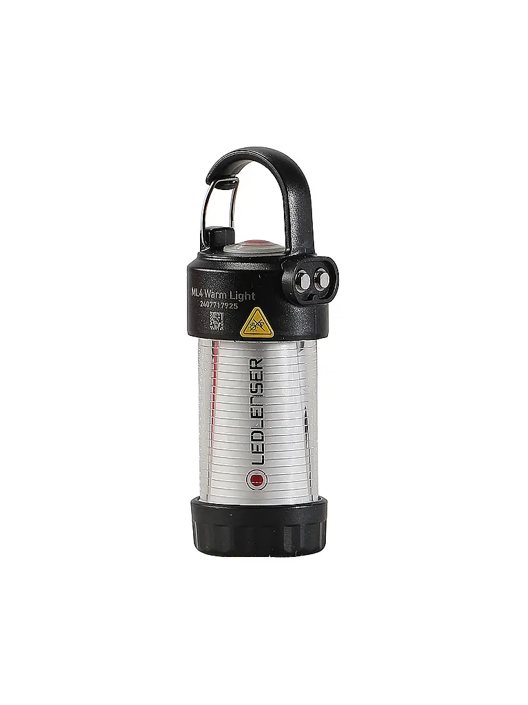 LEDLENSER | Laterne ML4 Warm Light | schwarz