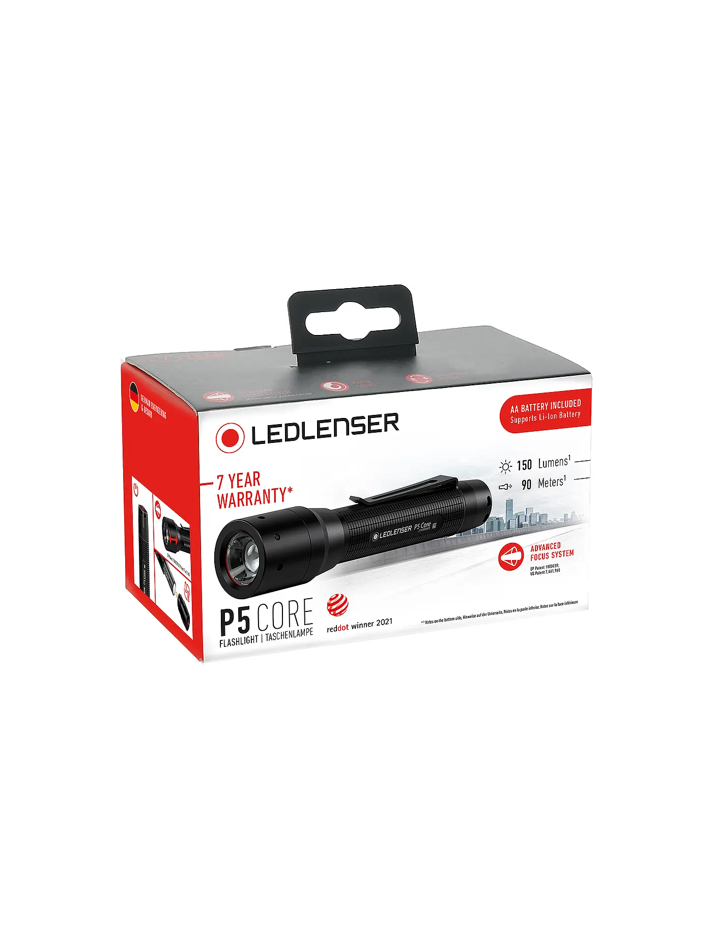LEDLENSER | Stablampe P5 Core | schwarz