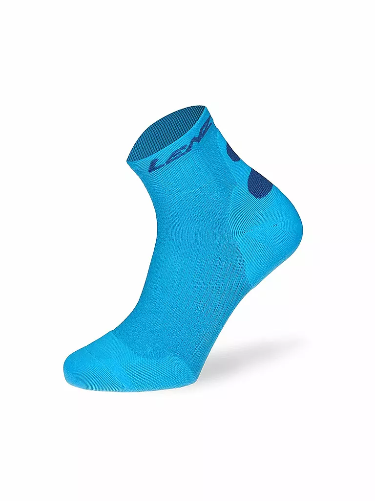 LENZ | Damen Wandersocken Compression socks 8.0 Low Merino | blau