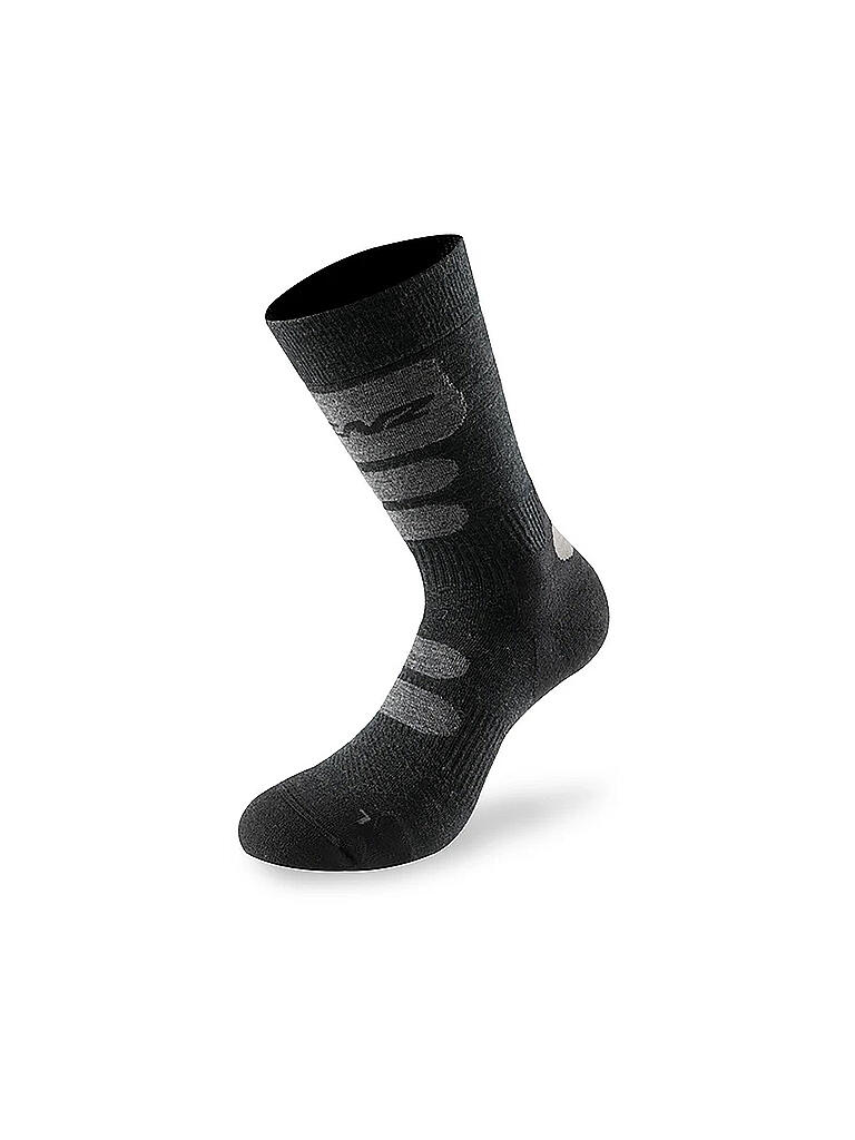 LENZ | Damen Wandersocken Trekking 8.0 | schwarz