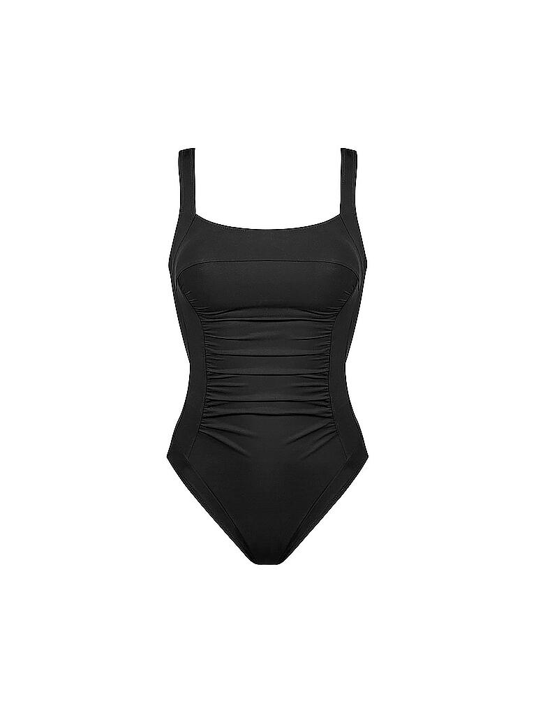 LIDEA | Damen Badeanzug Basics | schwarz