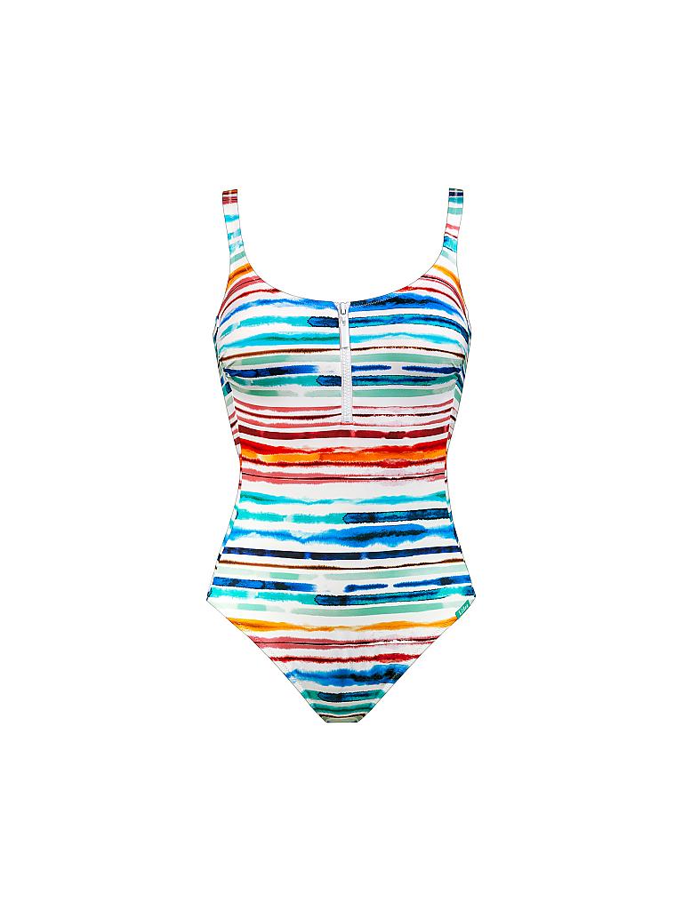 LIDEA | Damen Badeanzug High Noon | weiß