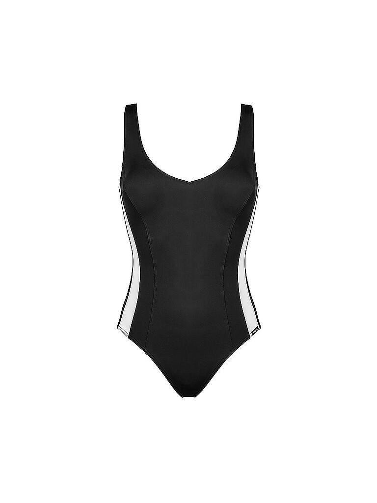 LIDEA | Damen Badeanzug | schwarz
