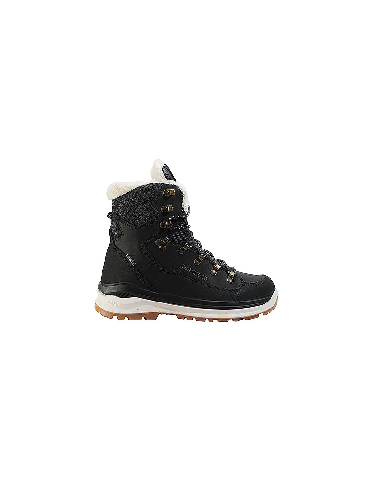 Lowa Winterschuhe Nubukleder-GORE-TEX Schwarz