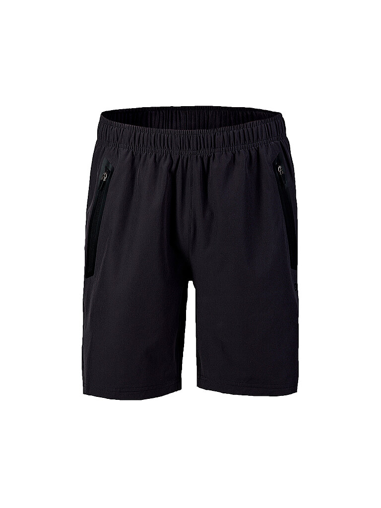 LPO Shorts Schmal Reflex Druck Schwarz