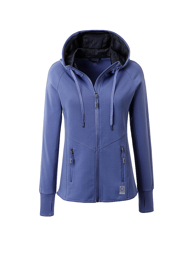 LPO Damen Kapuzenjacke Veloria blau | 36