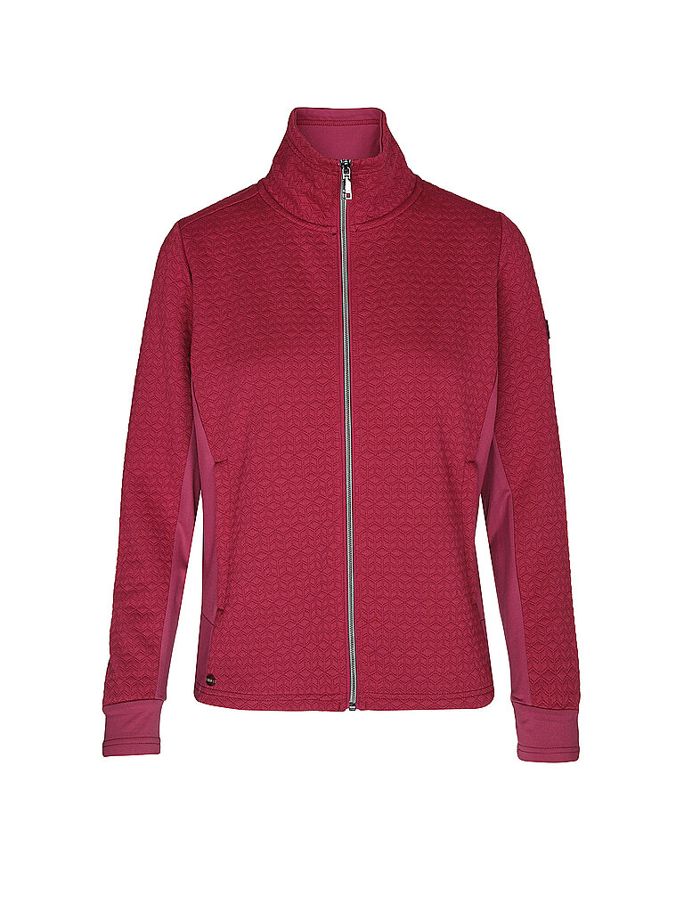 LPO Damen Fleecejacke Abigail dunkelrot | 36