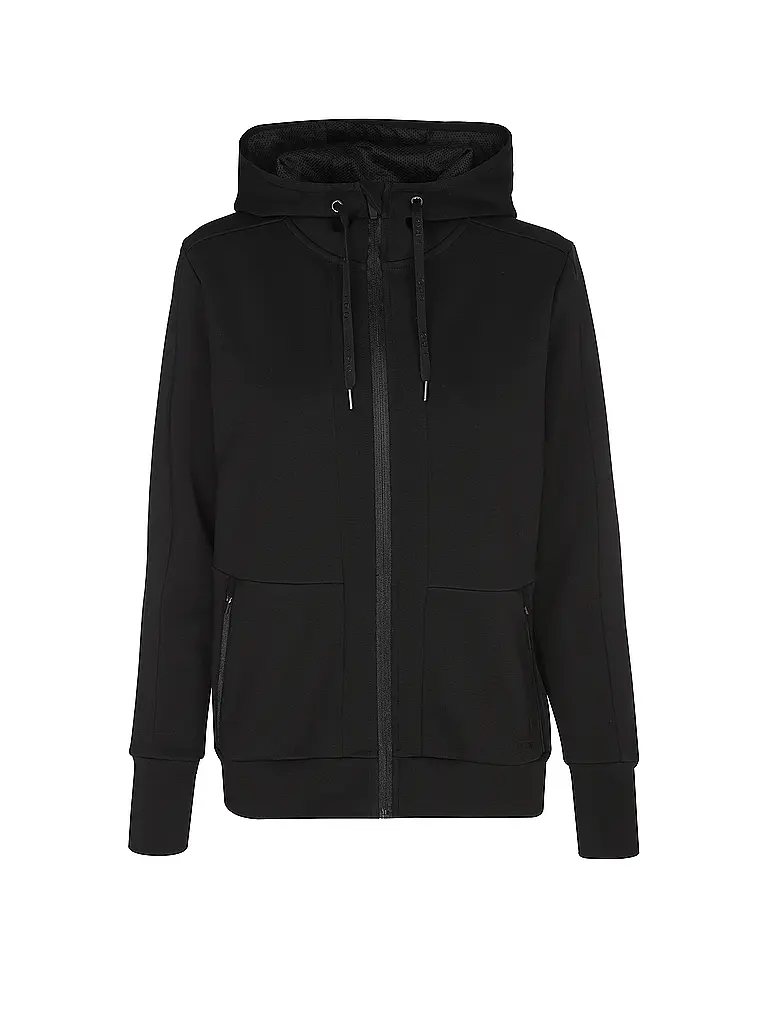 LPO | Damen Kapuzenjacke Veloria | Schwarz