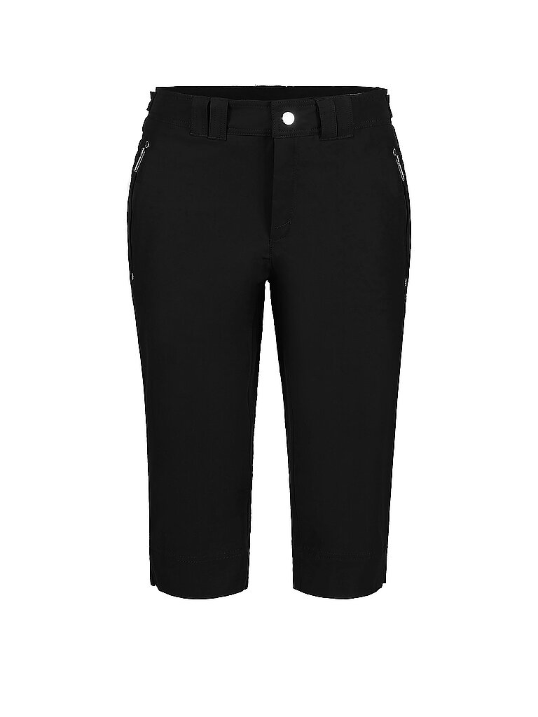 LUHTA Caprihose Cargohose Stretchiges Funktionsmaterial Schwarz