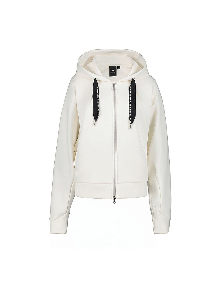 LUHTA Oversized Kapuzenjacke Midlayer Weiss
