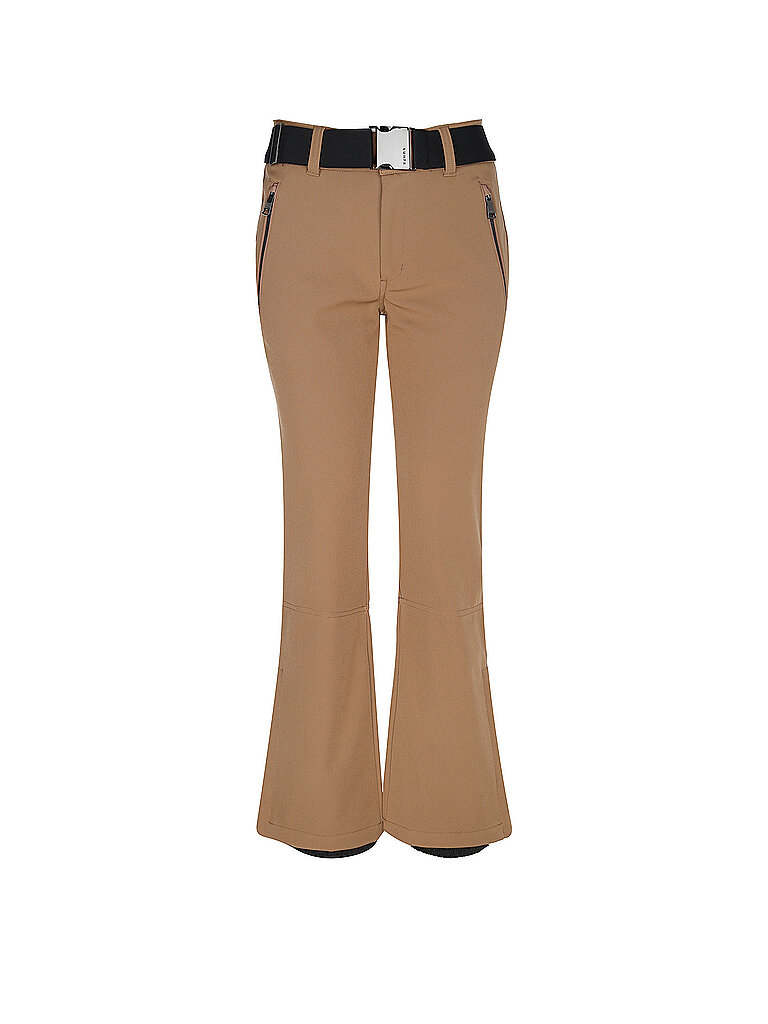 LUHTA Skihose Softshell Schmale Passform Hellbraun