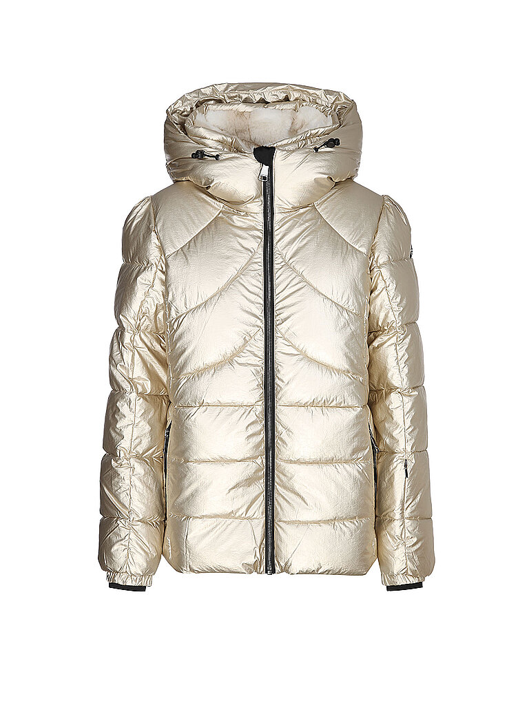 LUHTA Skijacke Schmale Passform Kapuze Gold