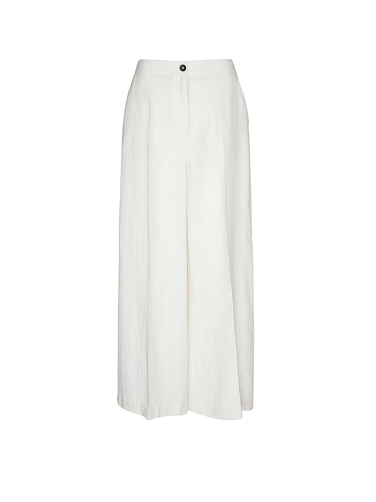 LUHTA Damen Hose Lockere Passform Creme