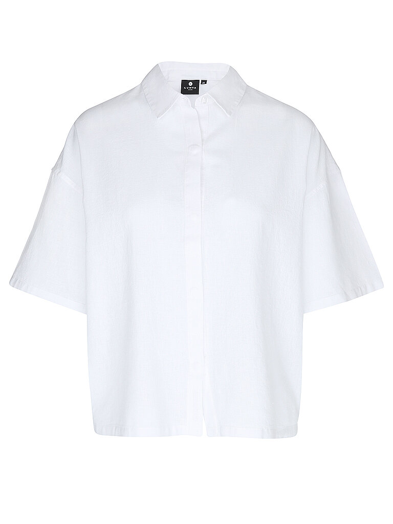 LUHTA Bluse Huntila Leinengemisch Creme