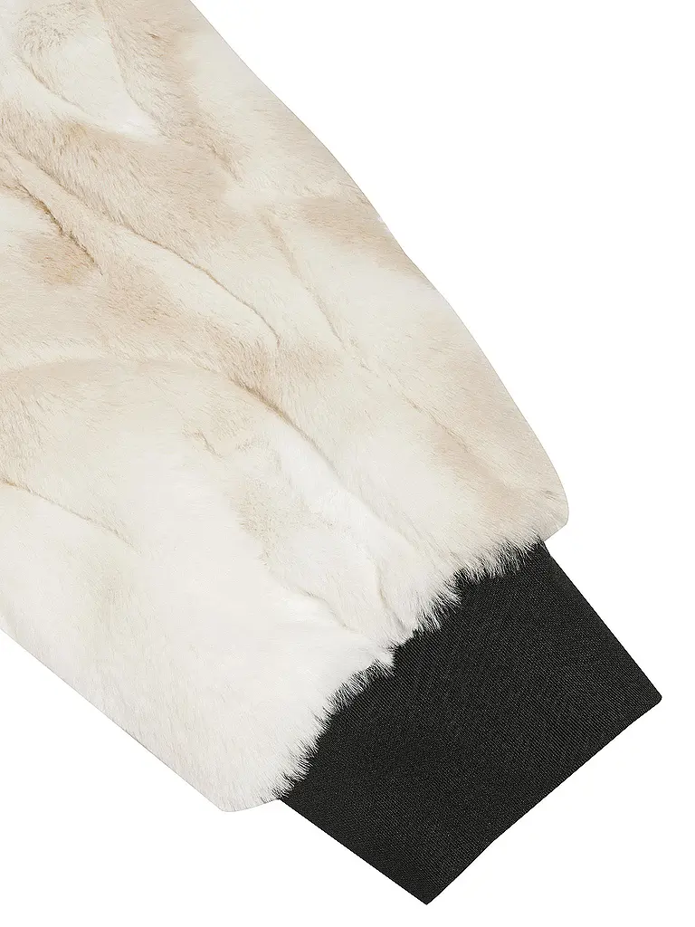 LUHTA | Damen Fleecejacke Ailakkavaara | creme