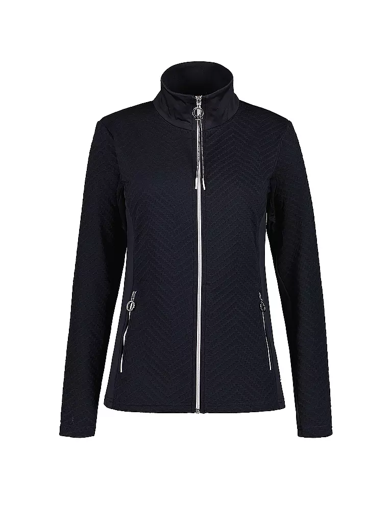 LUHTA | Damen Fleecejacke Ilvesoja | schwarz