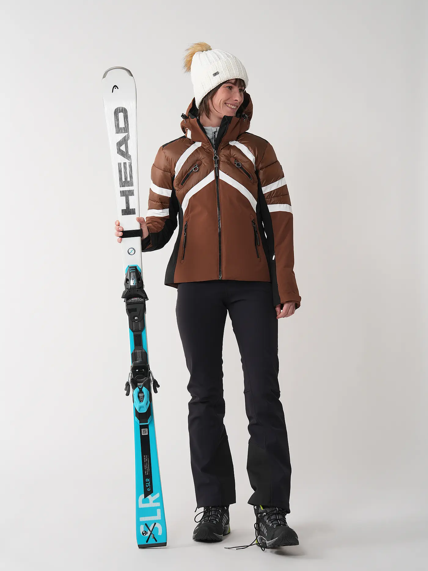 LUHTA | Damen Skijacke Kaamanen | braun