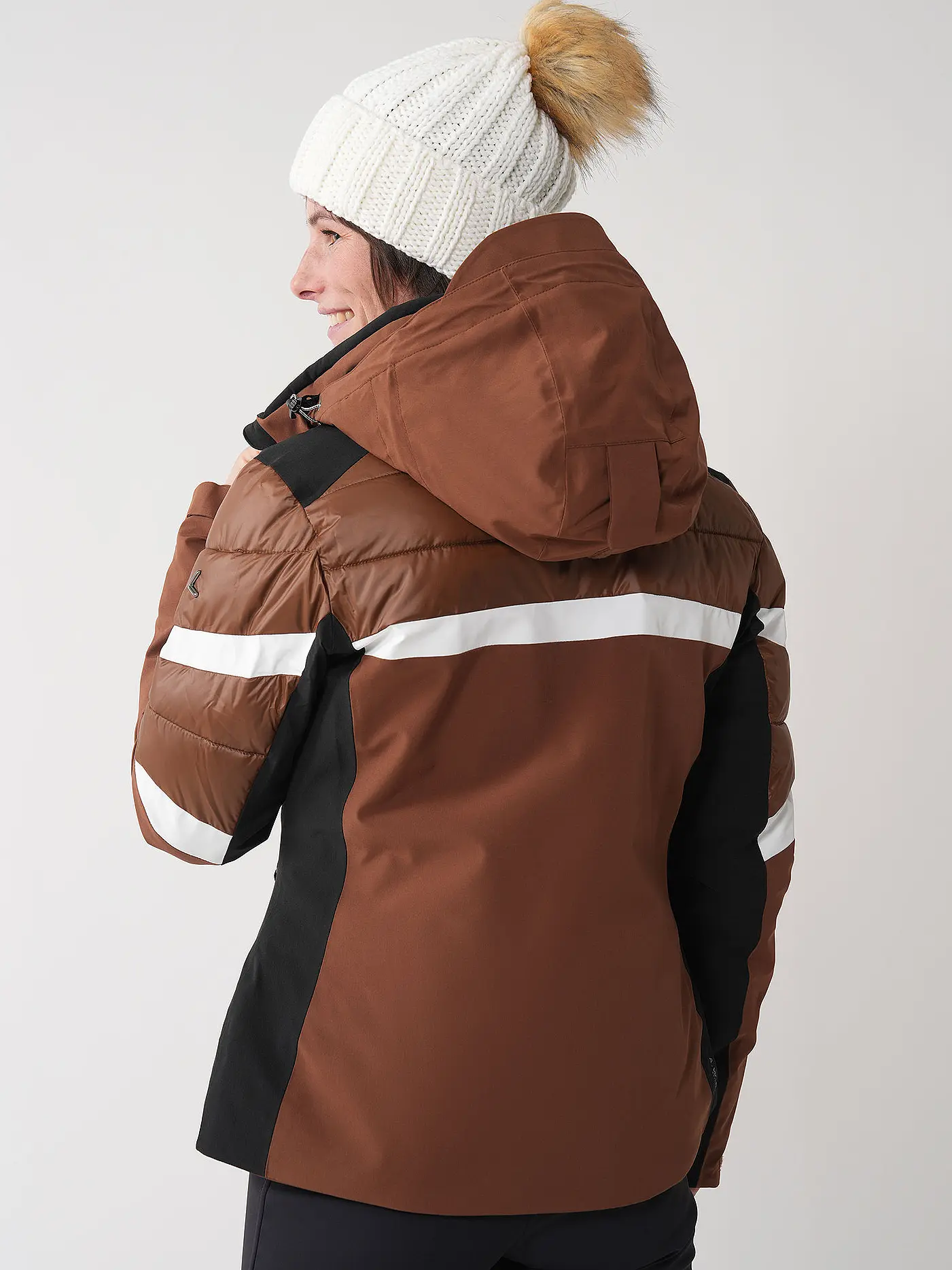 LUHTA | Damen Skijacke Kaamanen | braun
