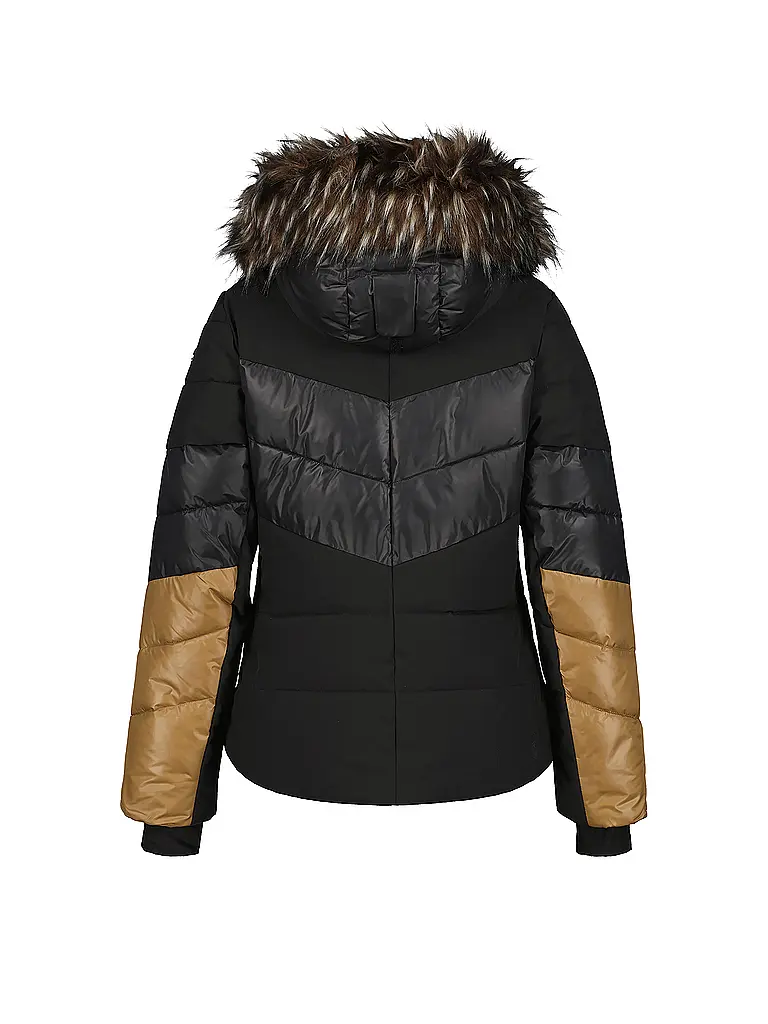 LUHTA | Damen Skijacke Lammasoaivi | schwarz