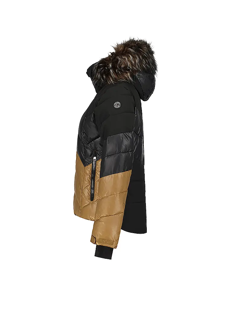 LUHTA | Damen Skijacke Lammasoaivi | schwarz