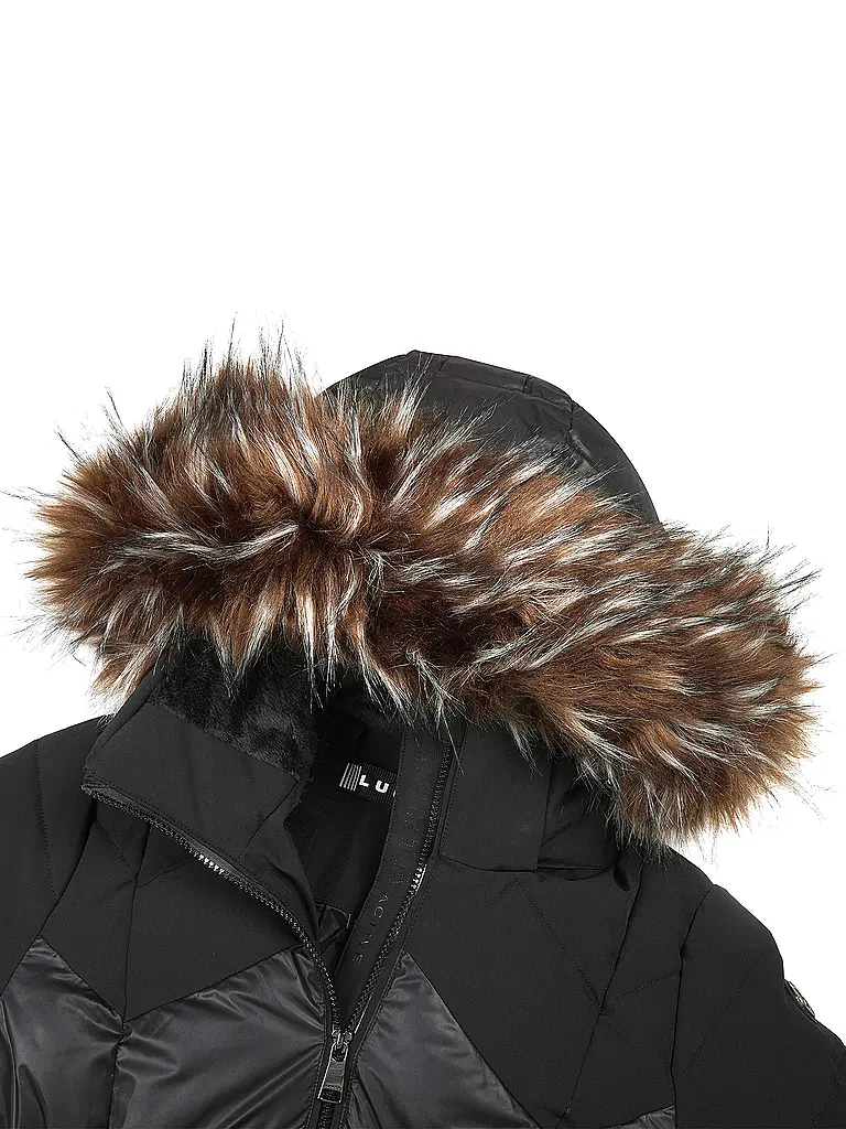 LUHTA | Damen Skijacke Lammasoaivi | schwarz