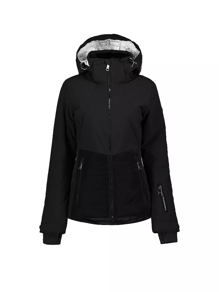 LUHTA | Damen Skijacke Muskavaara  | schwarz