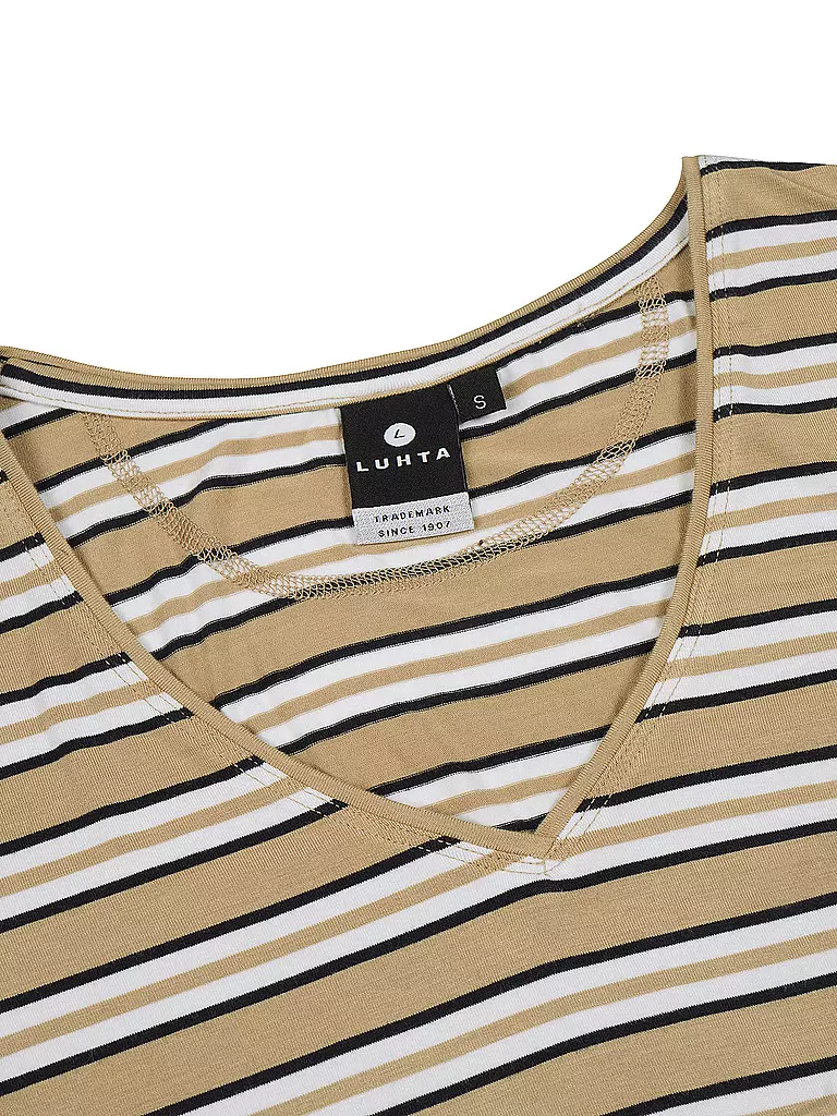 LUHTA | Damen T-Shirt Kibihaka | beige
