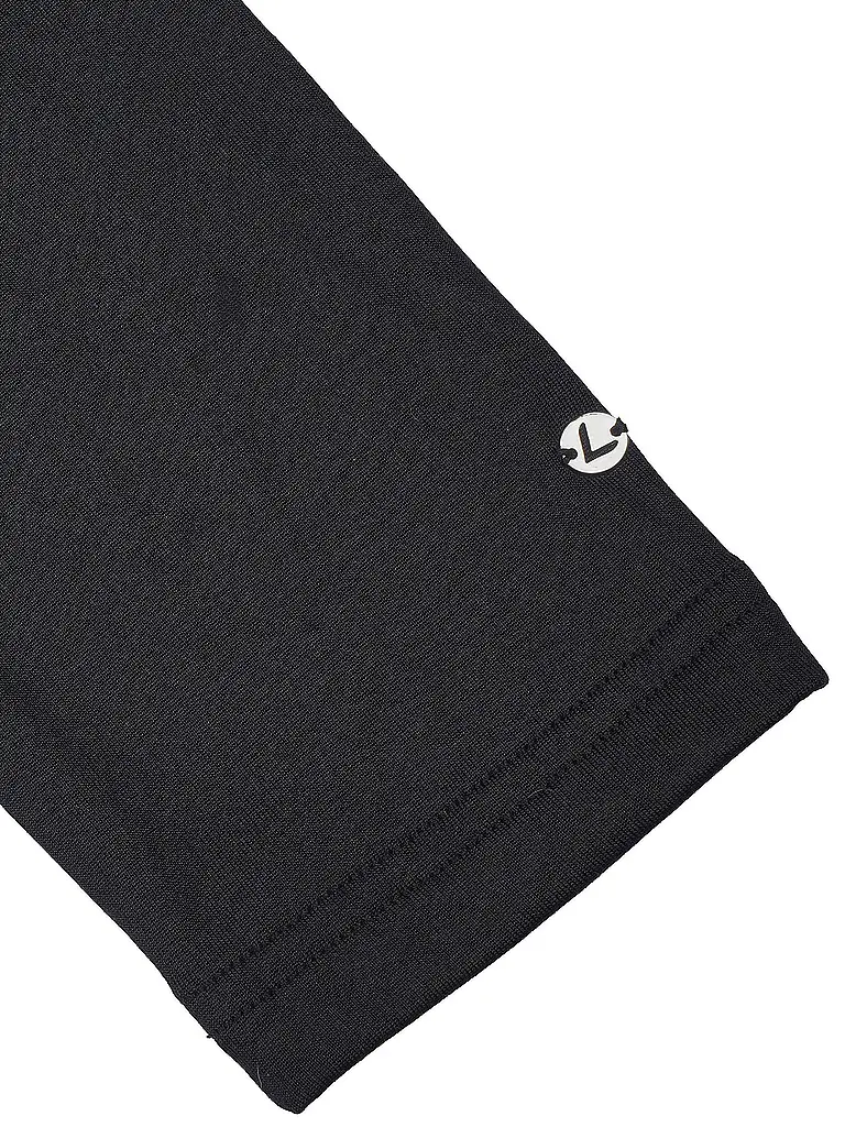 LUHTA | Damen Unterzieh Zipshirt Ahjola | schwarz