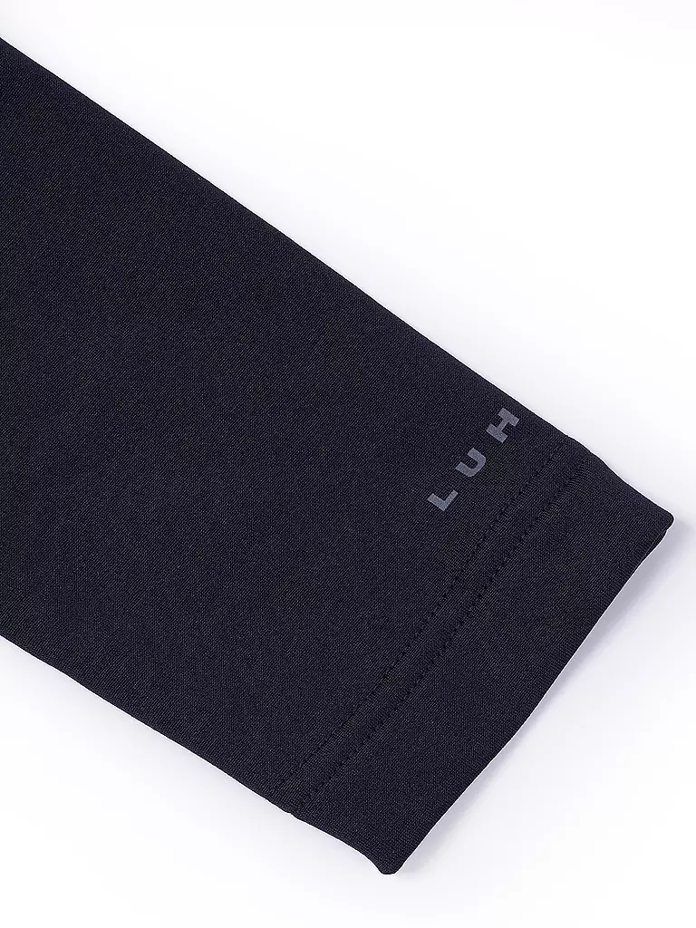 LUHTA | Damen Unterzieh Zipshirt Hailuoto | dunkelblau