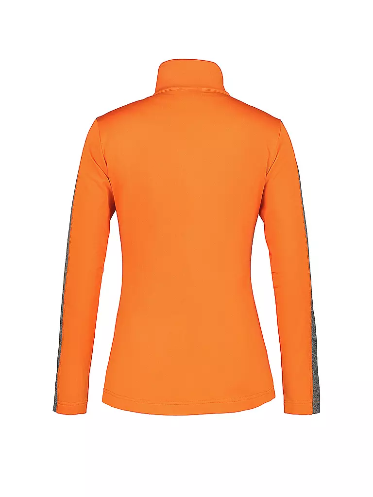 LUHTA | Damen Unterzieh Zipshirt Kuusa | orange