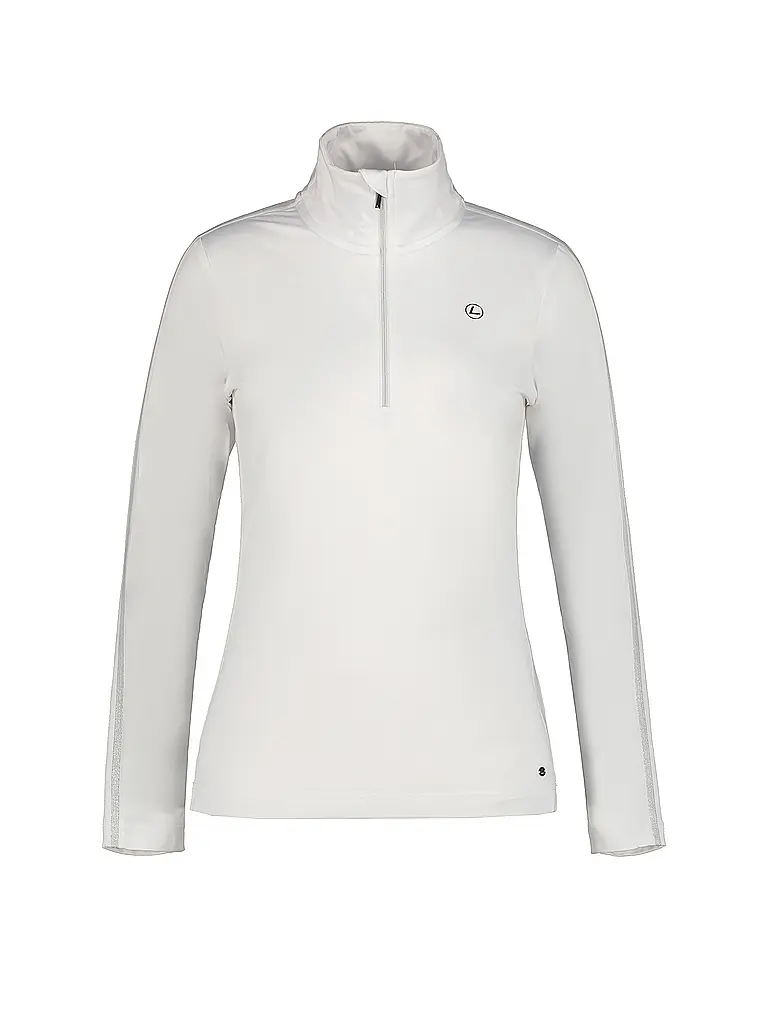 LUHTA | Damen Unterzieh Zipshirt Peeravaara | Weiss