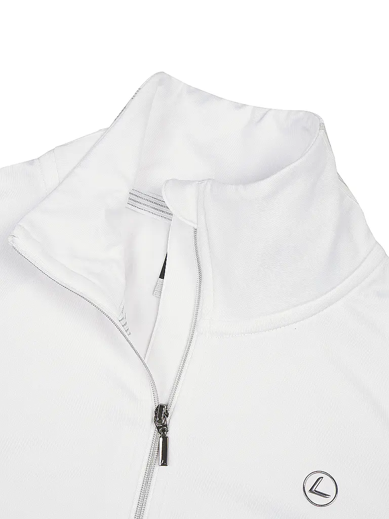 LUHTA | Damen Unterzieh Zipshirt Peeravaara | Weiss