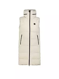 LUHTA | Damen Weste Ebbo Lang | beige