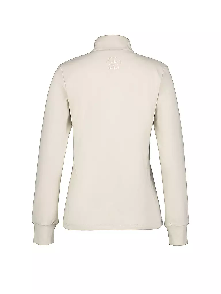 LUHTA | Damen Zipshirt Kivisalmi | beige