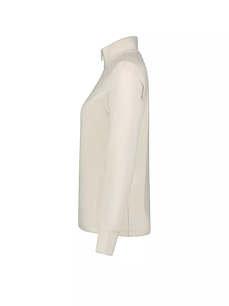 LUHTA | Damen Zipshirt Kivisalmi | beige