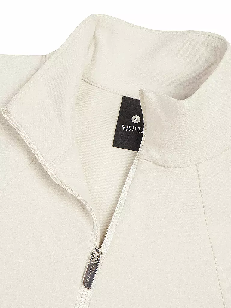 LUHTA | Damen Zipshirt Kivisalmi | beige