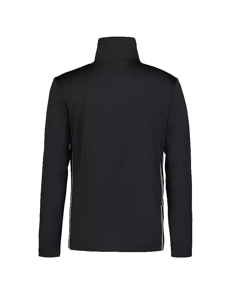 LUHTA | Herren Unterzieh Zipshirt Kitinoja | schwarz