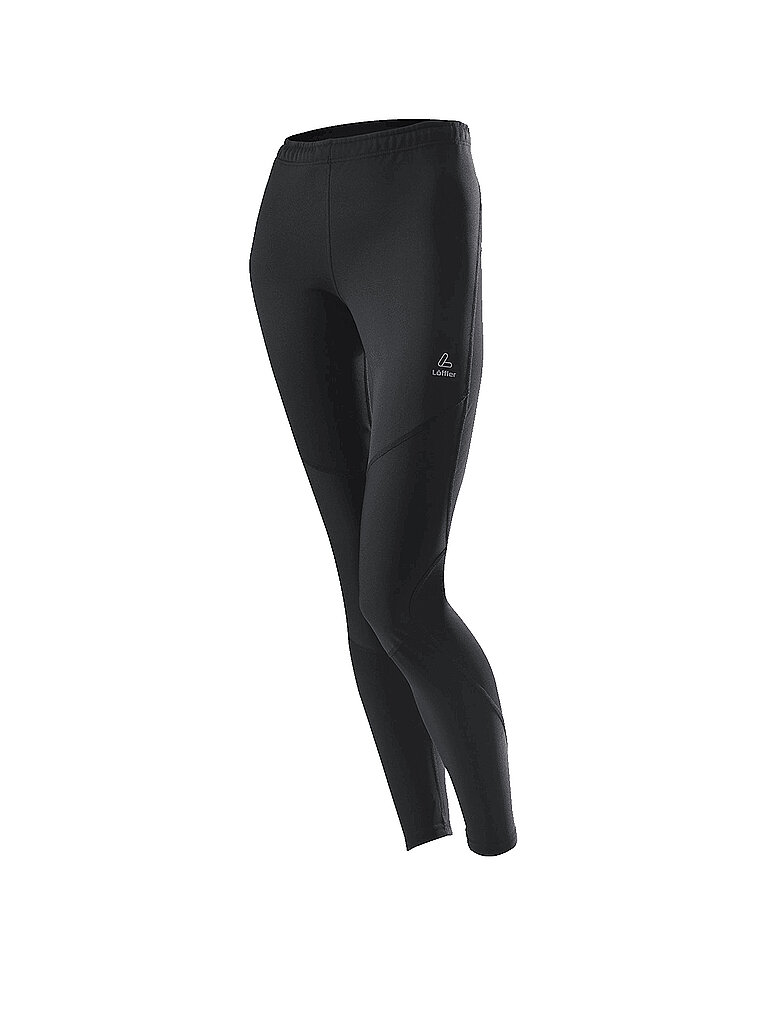 LÖFFLER Damen Langlauftight WS Softshell Warm schwarz | 36