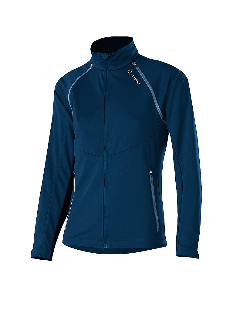 LÖFFLER Damen Laufjacke Zip Off Evo WS Light blau | 38