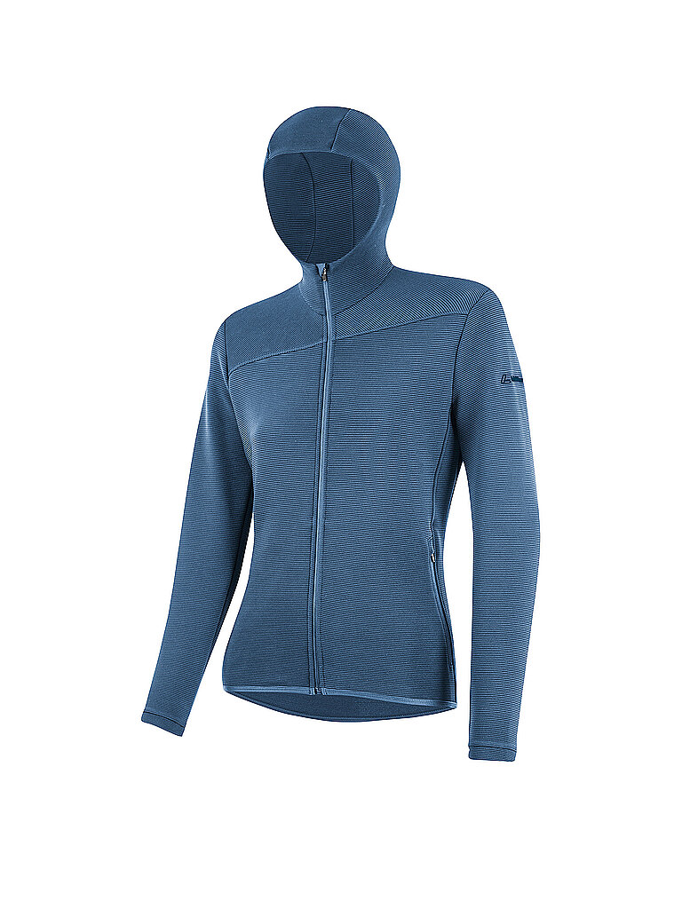 LÖFFLER Damen Langlauf Hoodie RIB Transtex® blau | 42