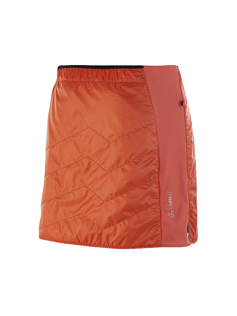 LÖFFLER Damen Thermo Überrock PL Active orange | 40