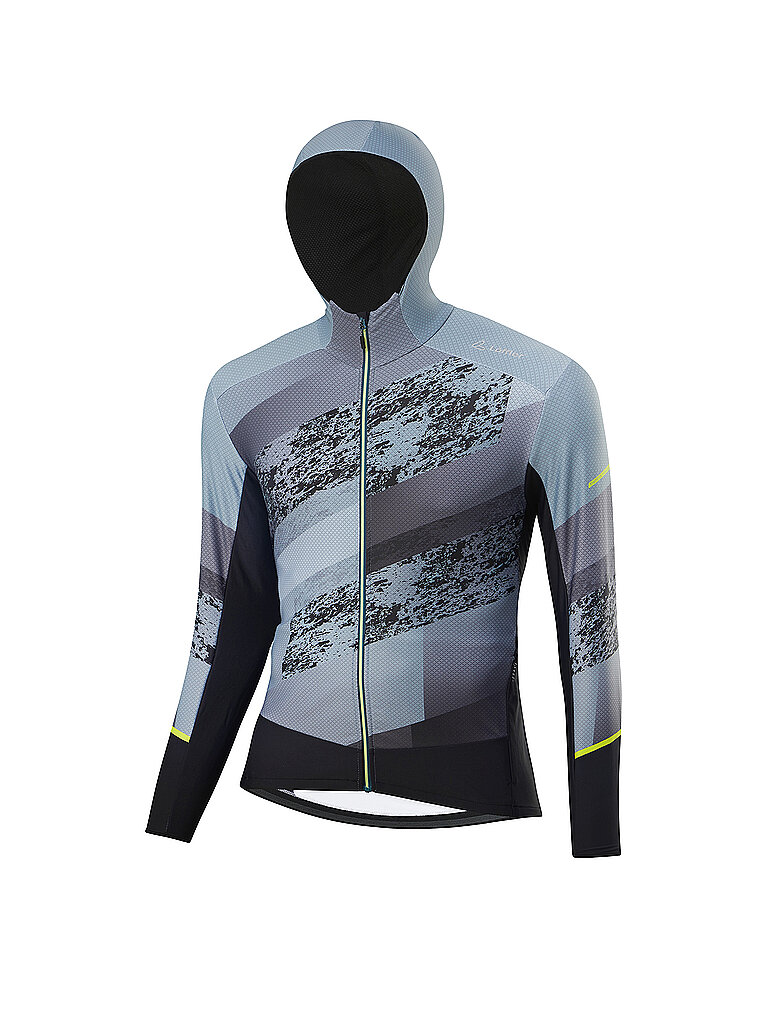 LÖFFLER Herren Langlaufjacke Hoody Speed Rew grau | 50