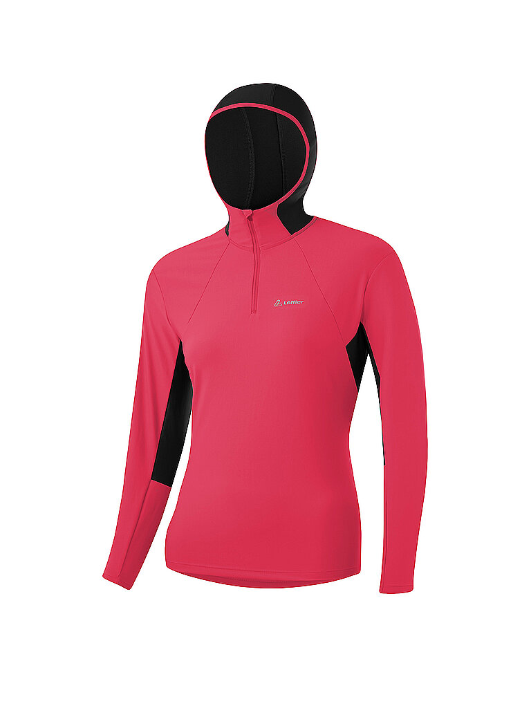 LÖFFLER Damen Langlaufhoodie Nina Rew pink | 38