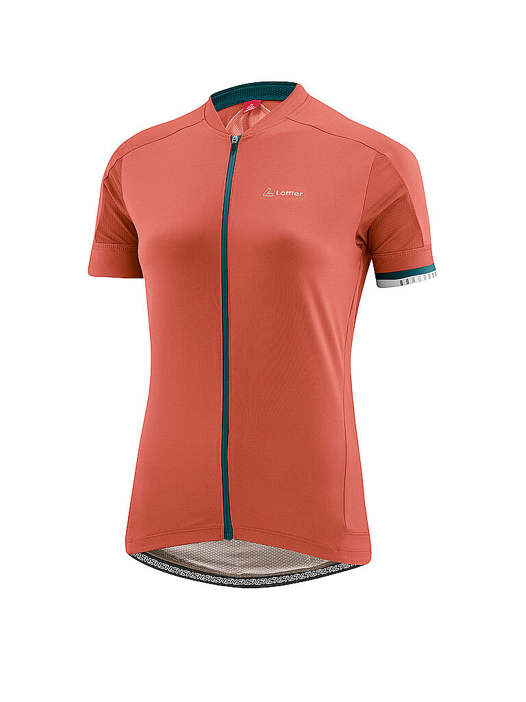 LÖFFLER Damen Rad Trikot Pure FZ Koralle | 36