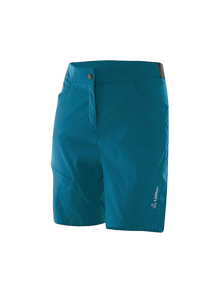LÖFFLER Damen Radshort Comfort-E CSL petrol | 38