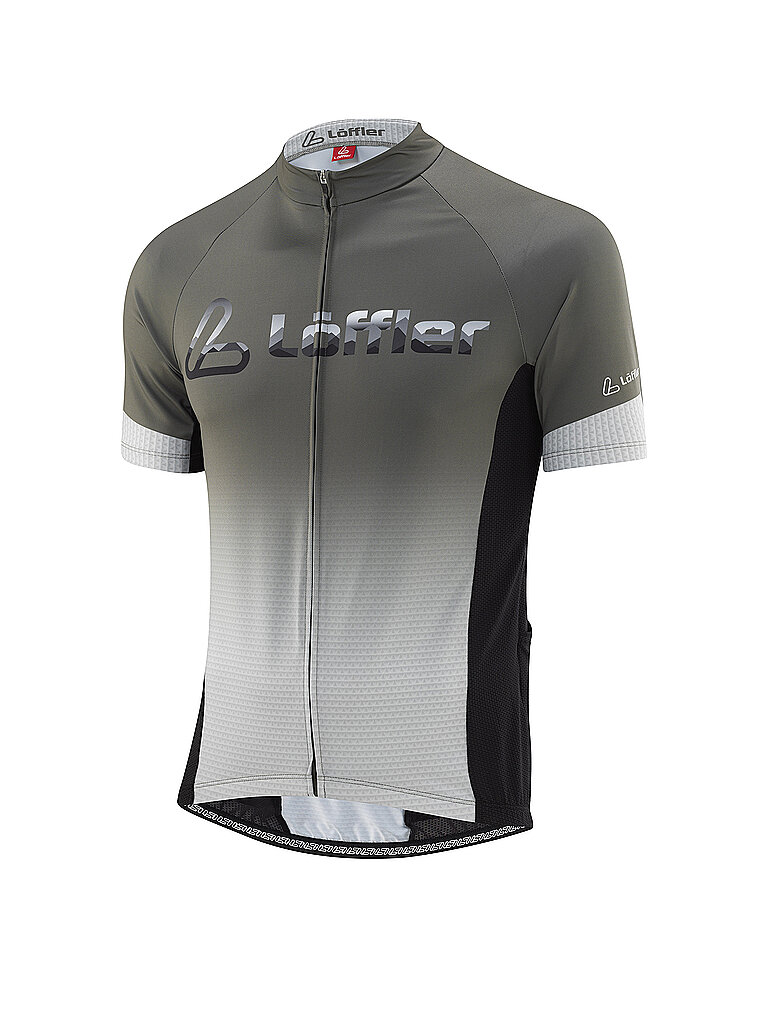 LÖFFLER Herren Rad Trikot Messenger Mid FZ olive | 50