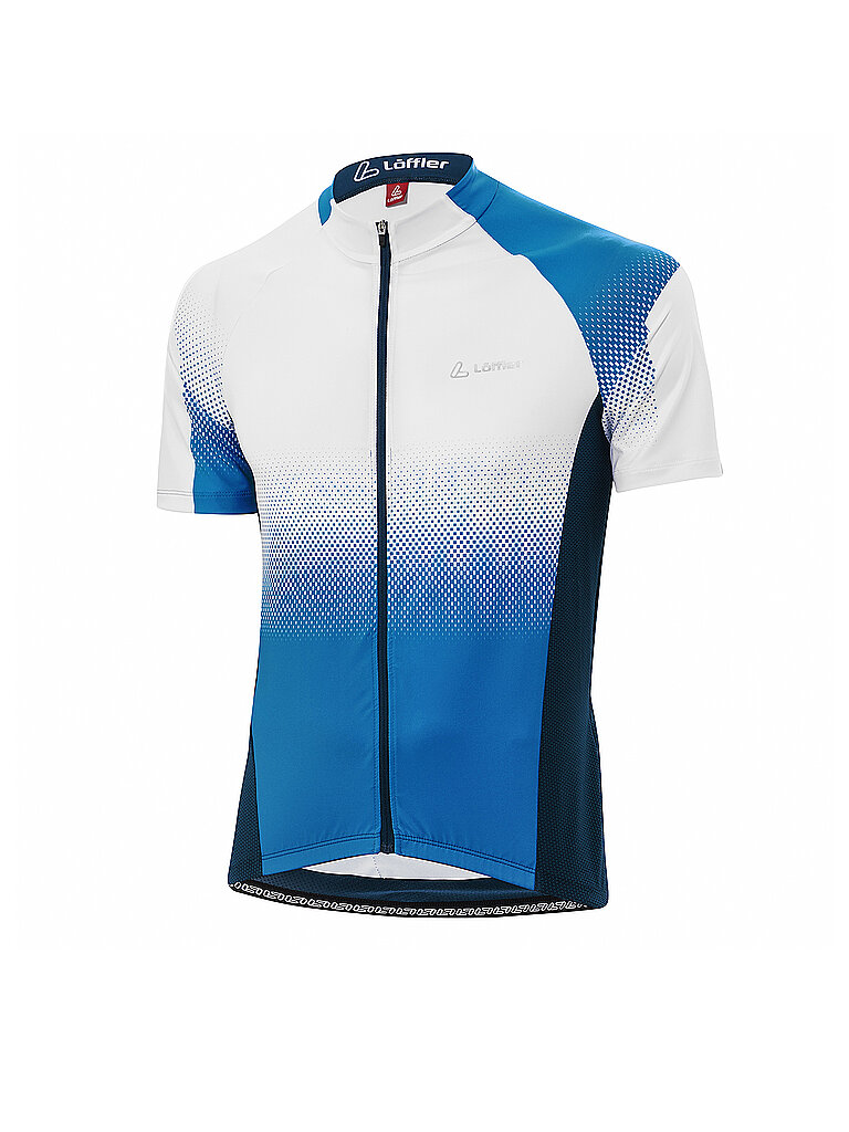LÖFFLER Herren Rad Trikot Dusty Mid FZ blau | 60