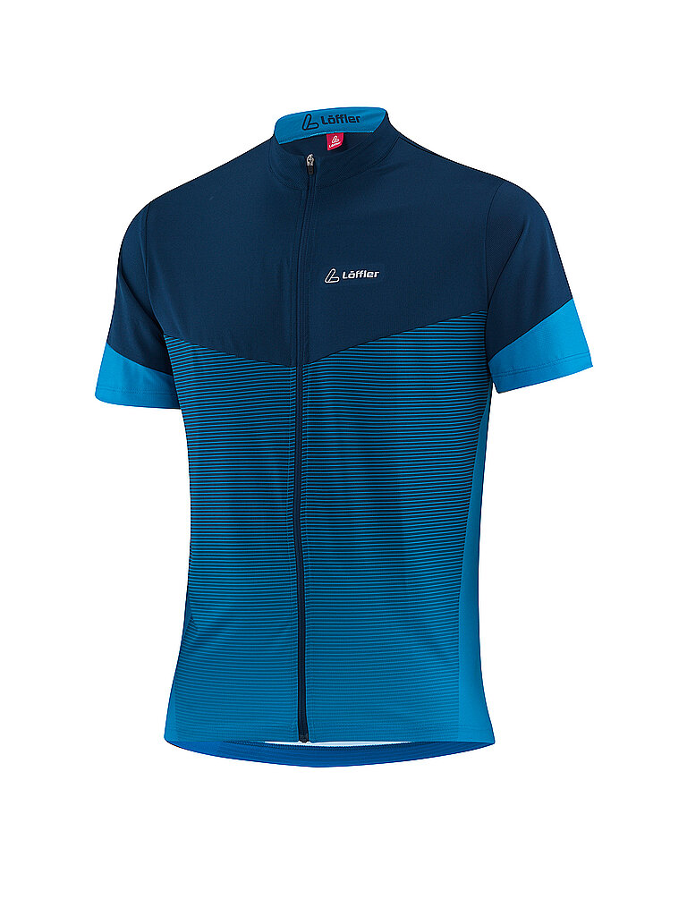 LÖFFLER Herren Rad Trikot Stream FZ blau | 52
