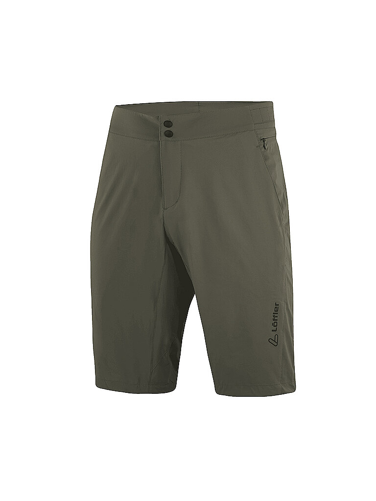 LÖFFLER Herren Radshort Grav-O Assl olive | 50