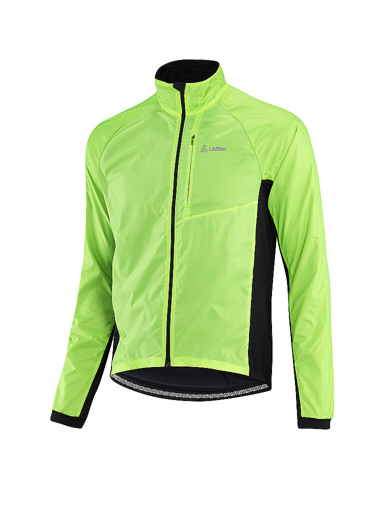 LÖFFLER Herren Radjacke Light Hybrid gelb | 50